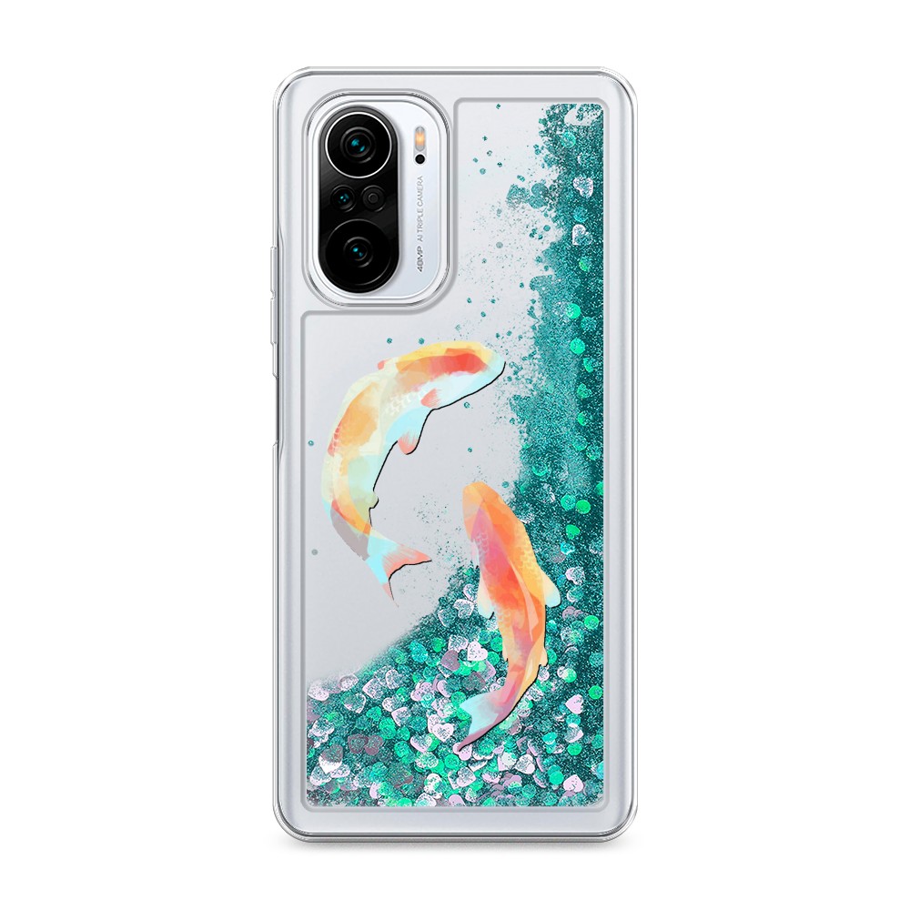 

Чехол Awog "Акварельные карпы" на Xiaomi Poco F3/Redmi K40/Mi11i, 310195-1