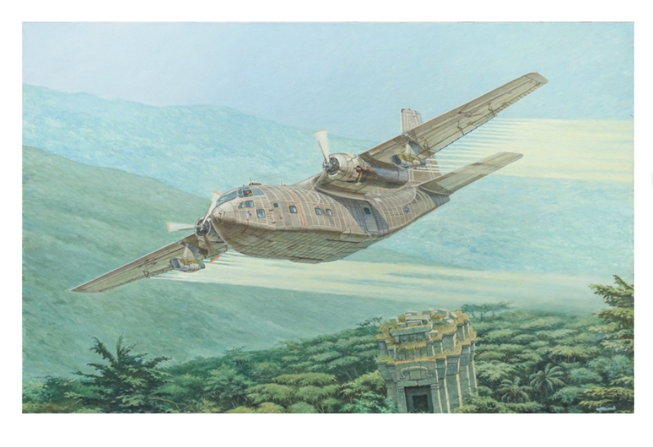 

Rod057 Самолет Fairchild C-123K/UC-123K
