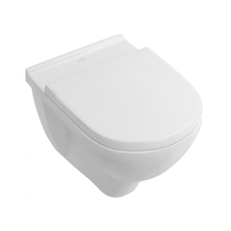 

Унитаз подвесной Villeroy&Boch O.NOVO, безободковый с толстым сиденьем микролифт