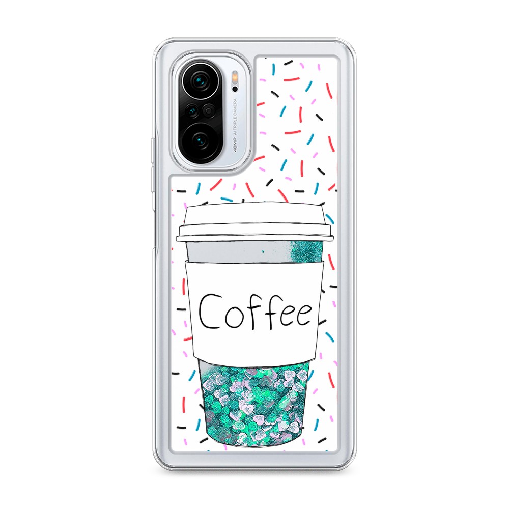 

Чехол Awog "Coffee прозрачный стакан" на Xiaomi Poco F3/Redmi K40/Mi11i, 310195-1
