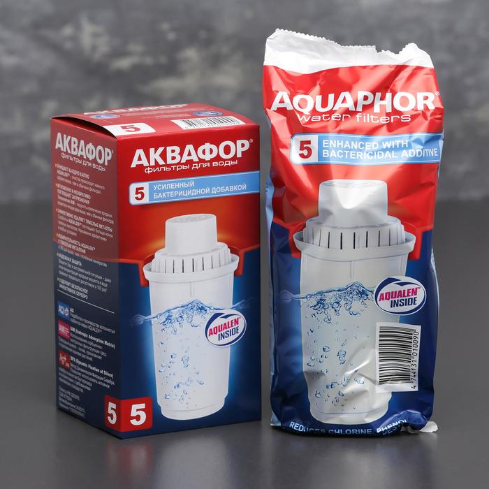 

Картридж сменный «аквафор В-5», усиленный, с бактерицидной добавкой