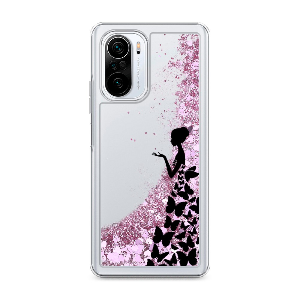 

Чехол Awog "Дама в бабочках" на Xiaomi Poco F3/Redmi K40/Mi11i, 310194-1