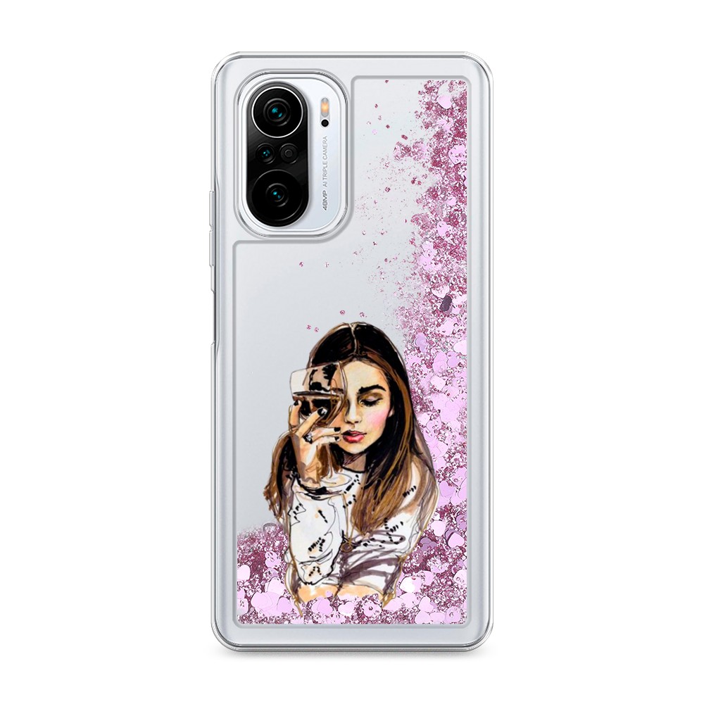 

Чехол Awog "Девушка с бокалом" на Xiaomi Poco F3/Redmi K40/Mi11i, 310194-1