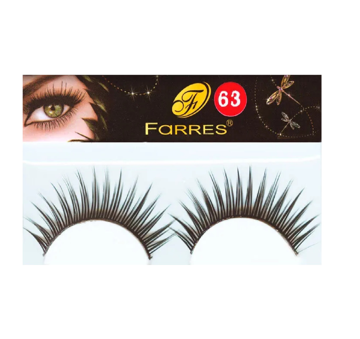 Ресницы накладные Farres cosmetics M002-63