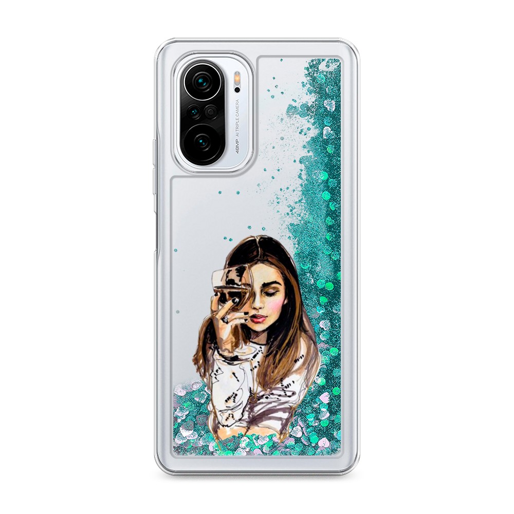 

Чехол Awog "Девушка с бокалом" на Xiaomi Poco F3/Redmi K40/Mi11i, 310195-1