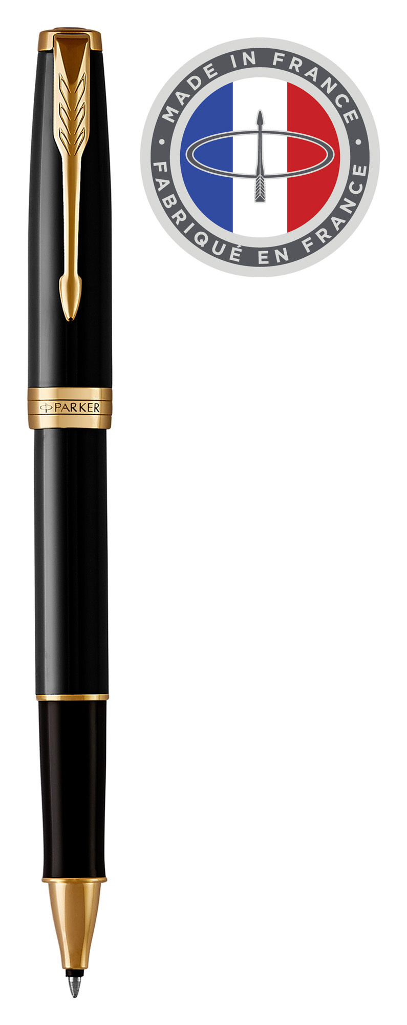 

Ручка роллерн. Parker Sonnet Core T539 (1931496) LaqBlack GT черные подар.кор.