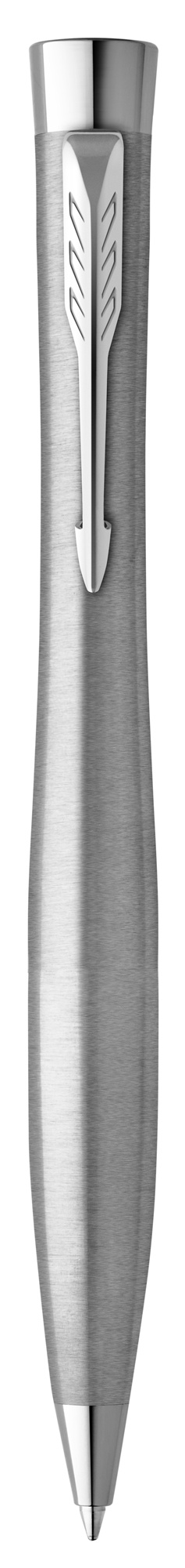 

Ручка шариков. Parker Urban Core (2150860) Metro Metallic CT M черные подар.кор.европод.