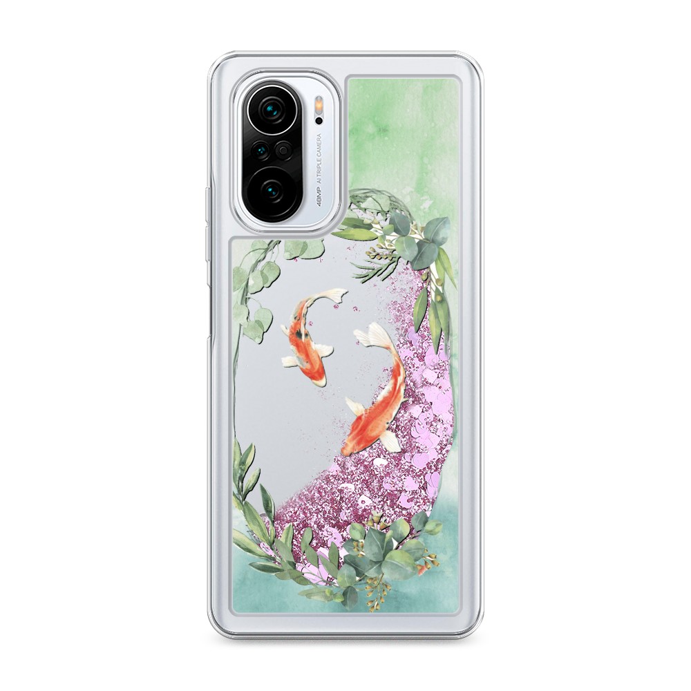 

Чехол Awog "Две золотые рыбки" на Xiaomi Poco F3/Redmi K40/Mi11i, 310194-1