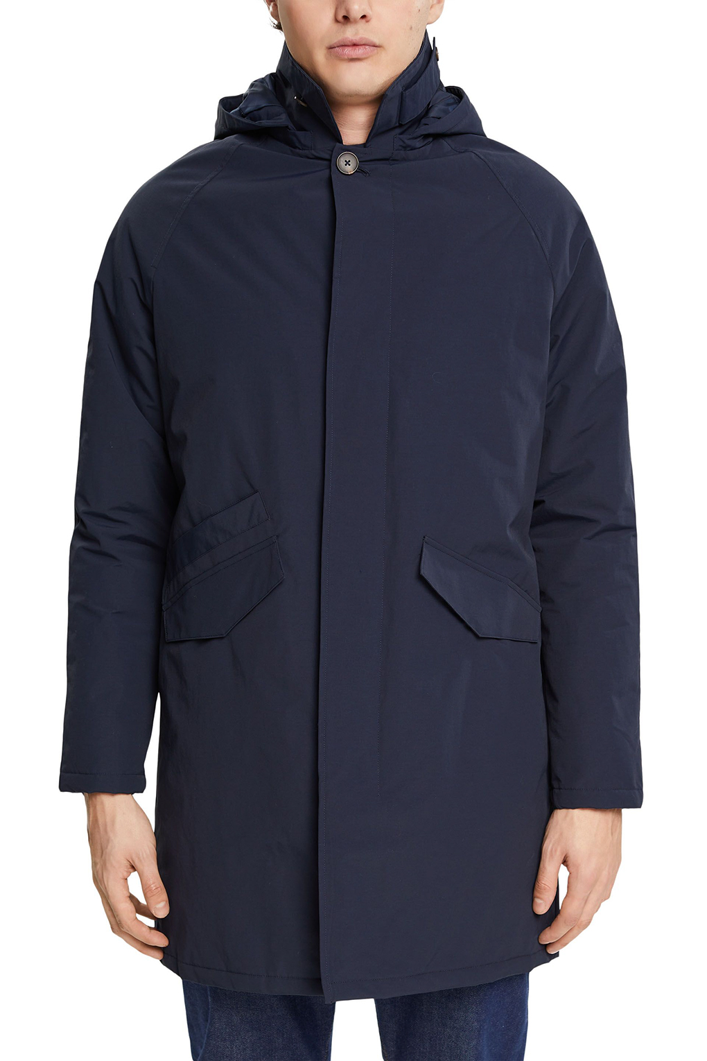 

Куртка мужская Esprit Casual 122EO2G306 синяя XL, 122EO2G306