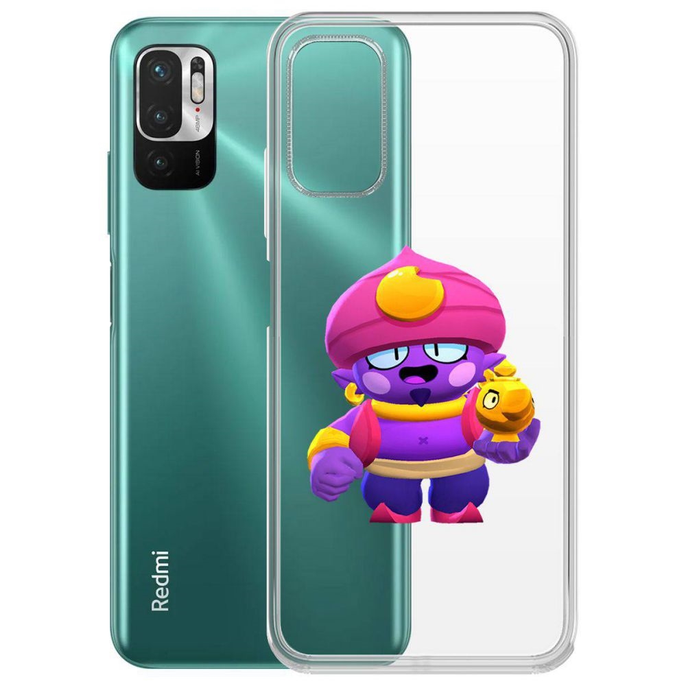 

Чехол-накладка Brawl Stars-Джин для Xiaomi Redmi Note 10T/ Poco M3 Pro