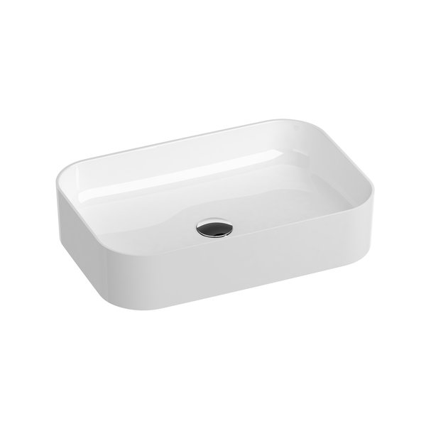 

Раковина Ravak CERAMIC 550 R SLIM, белая (XJX01155002)