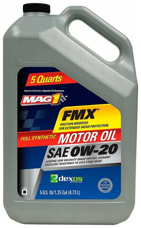 Моторное масло MAG1 FULL SYNTHETIC FMX 0W20 DEXOS1 GEN2 4,73л