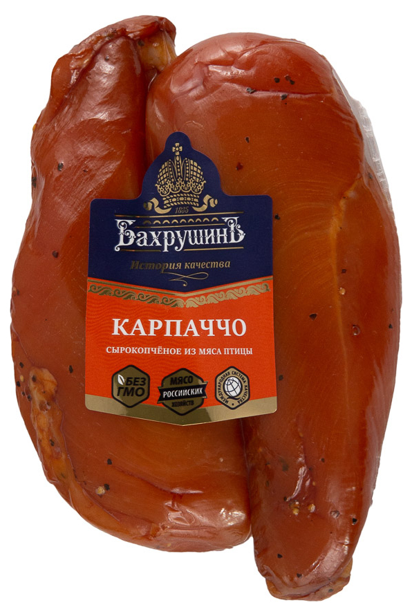 

Карпаччо сыровяленое Бахрушинъ куриное