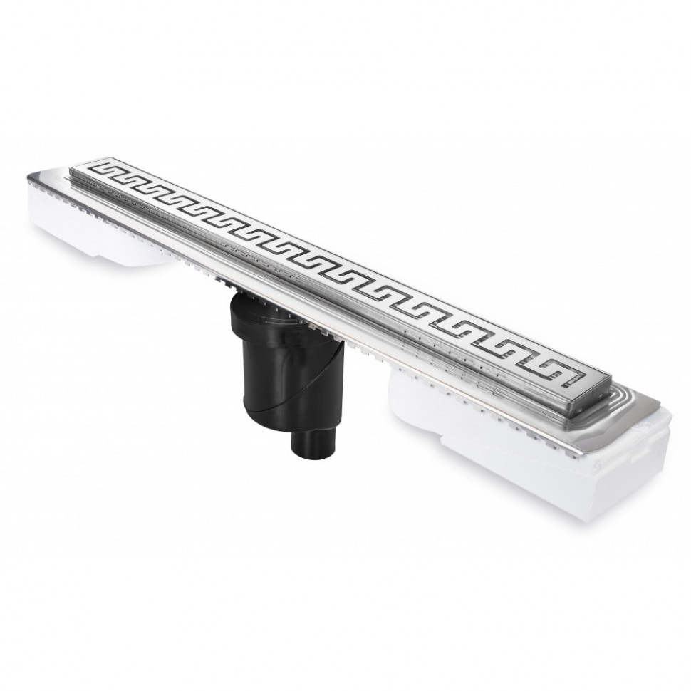 

Душевой лоток BERGES водосток В1 Antik 700, хром глянец, S-сифон D50/105 H50 вертикальный,, B1 Antik 700