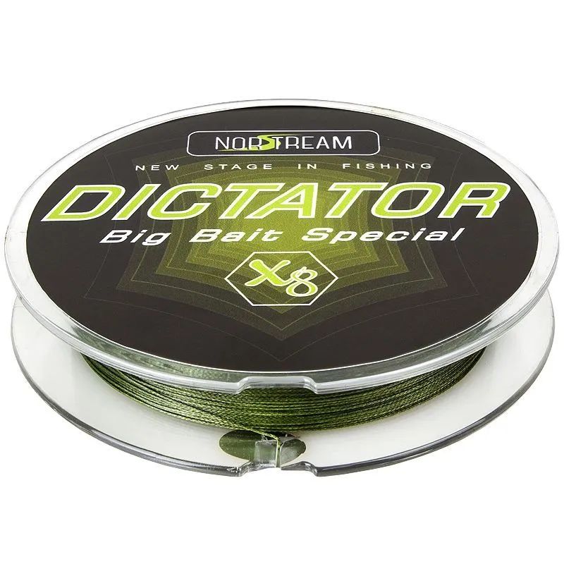 

Плетенка Dictator AR 8X #4.0 130 м цв. green, Зеленый, DictatorAR