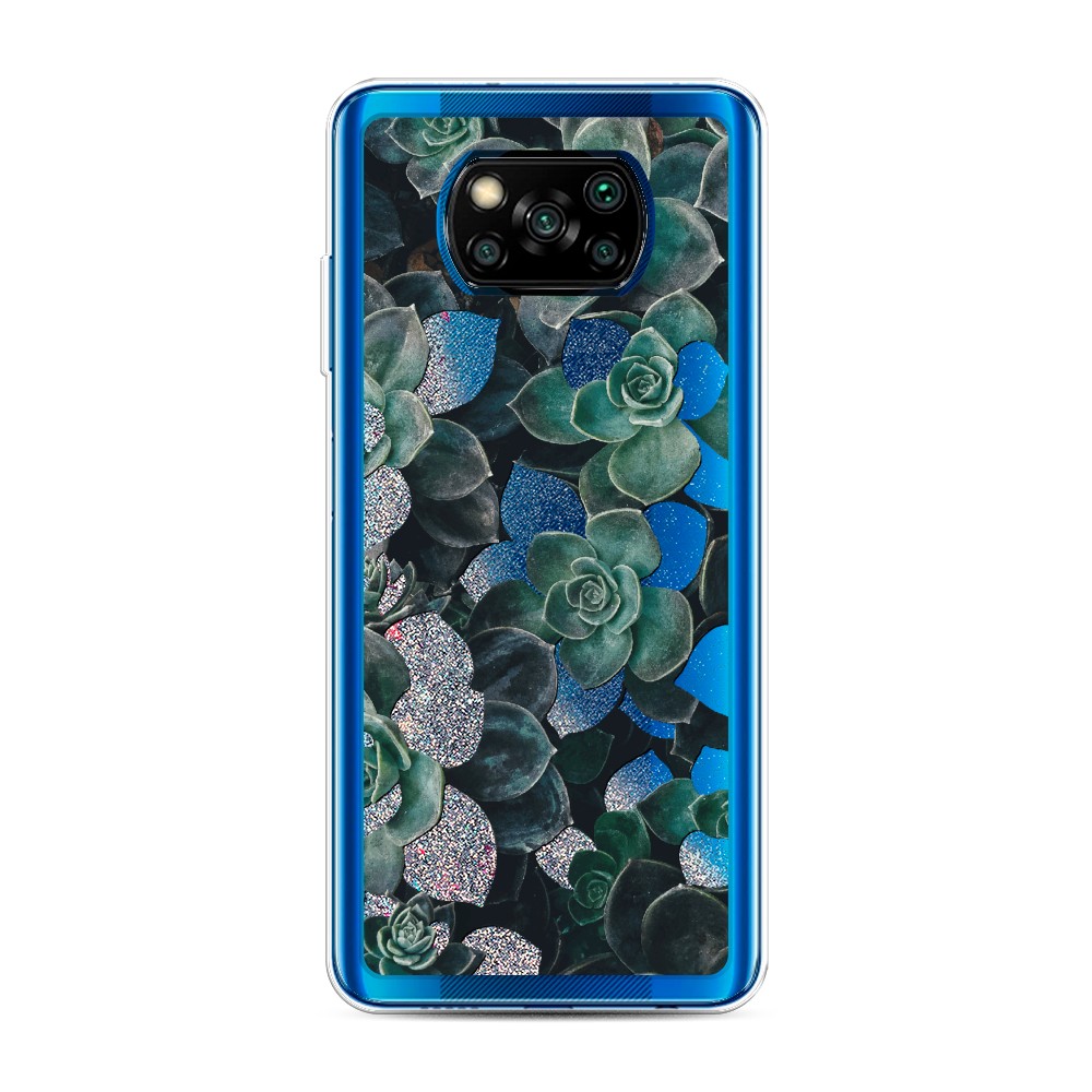 

Чехол Awog на Poco X3/X3 Pro "Сукуленты цветные", Разноцветный, 39291-1
