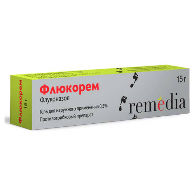 

Флюкорем гель для наружного применения 0,5% 15 г