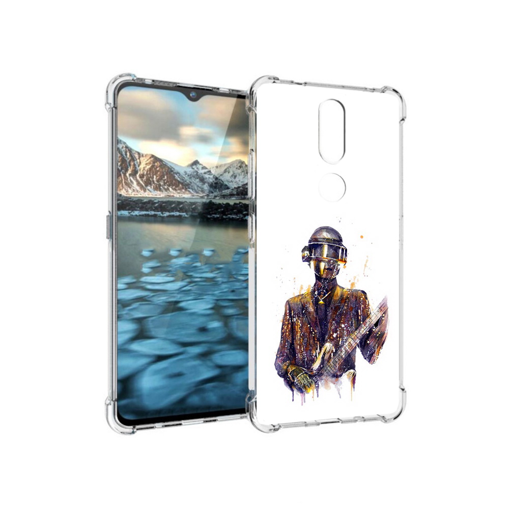 

Чехол MyPads Tocco для Nokia 2.4 космо-гитарист (PT227049.107.392), Прозрачный, Tocco