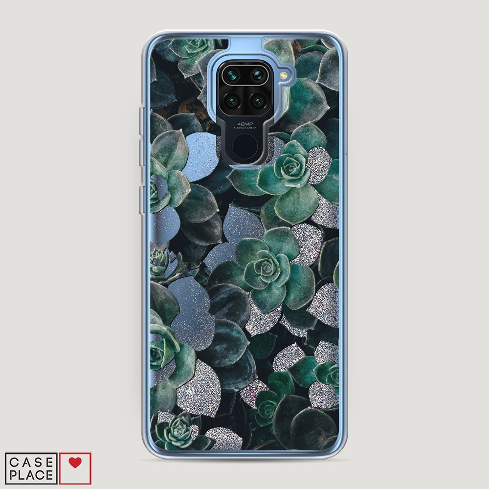 

Чехол Awog на Xiaomi Redmi 10X 4G/Note 9 "Сукуленты цветные", 38291-1