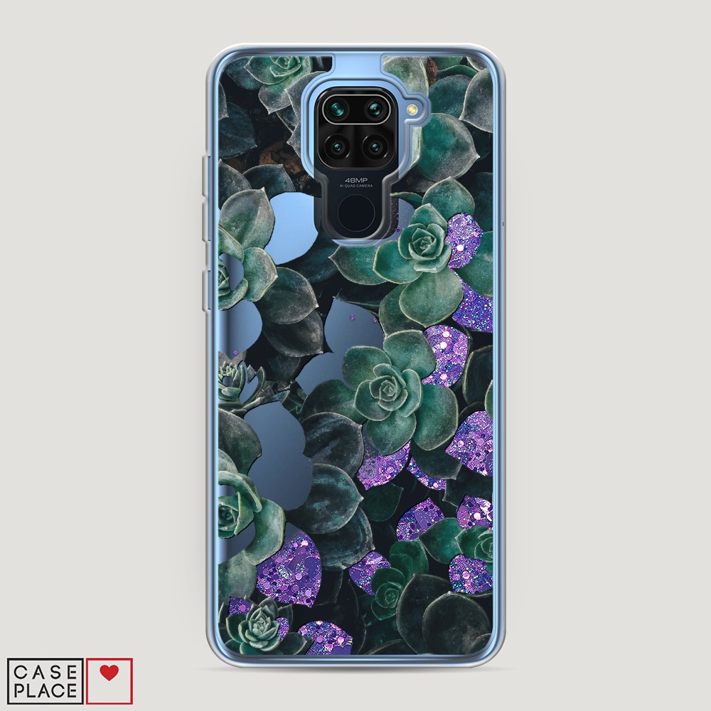

Чехол Awog на Xiaomi Redmi 10X 4G/Note 9 "Сукуленты цветные", Разноцветный, 38292-1