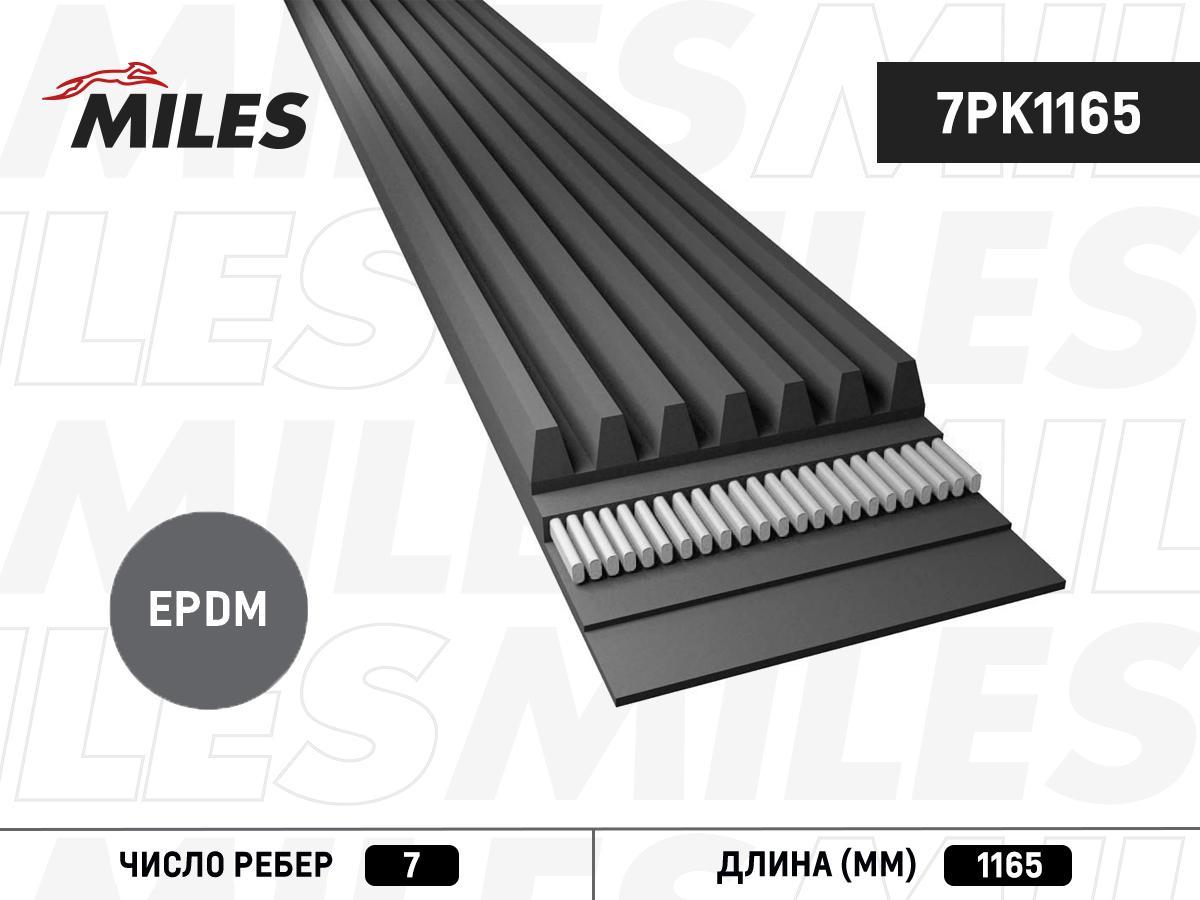 

Ремень П/К Miles 7PK1165