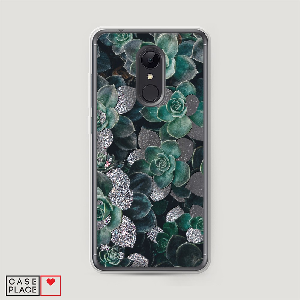 

Чехол Awog на Xiaomi Redmi 5 "Сукуленты цветные", Разноцветный, 33091-1