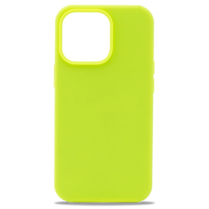 

Чехол силиконовый для Apple iPhone 13 Pro Max салатовый