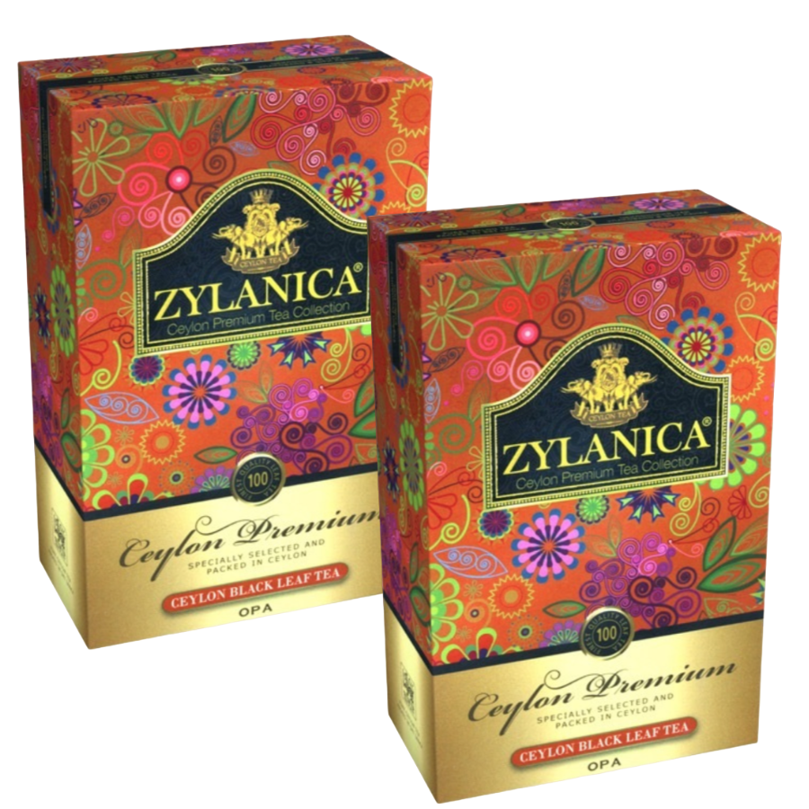 Чай черный Zylanica Ceylon Premium Collectoin OPA 2 шт по 100 г 793₽