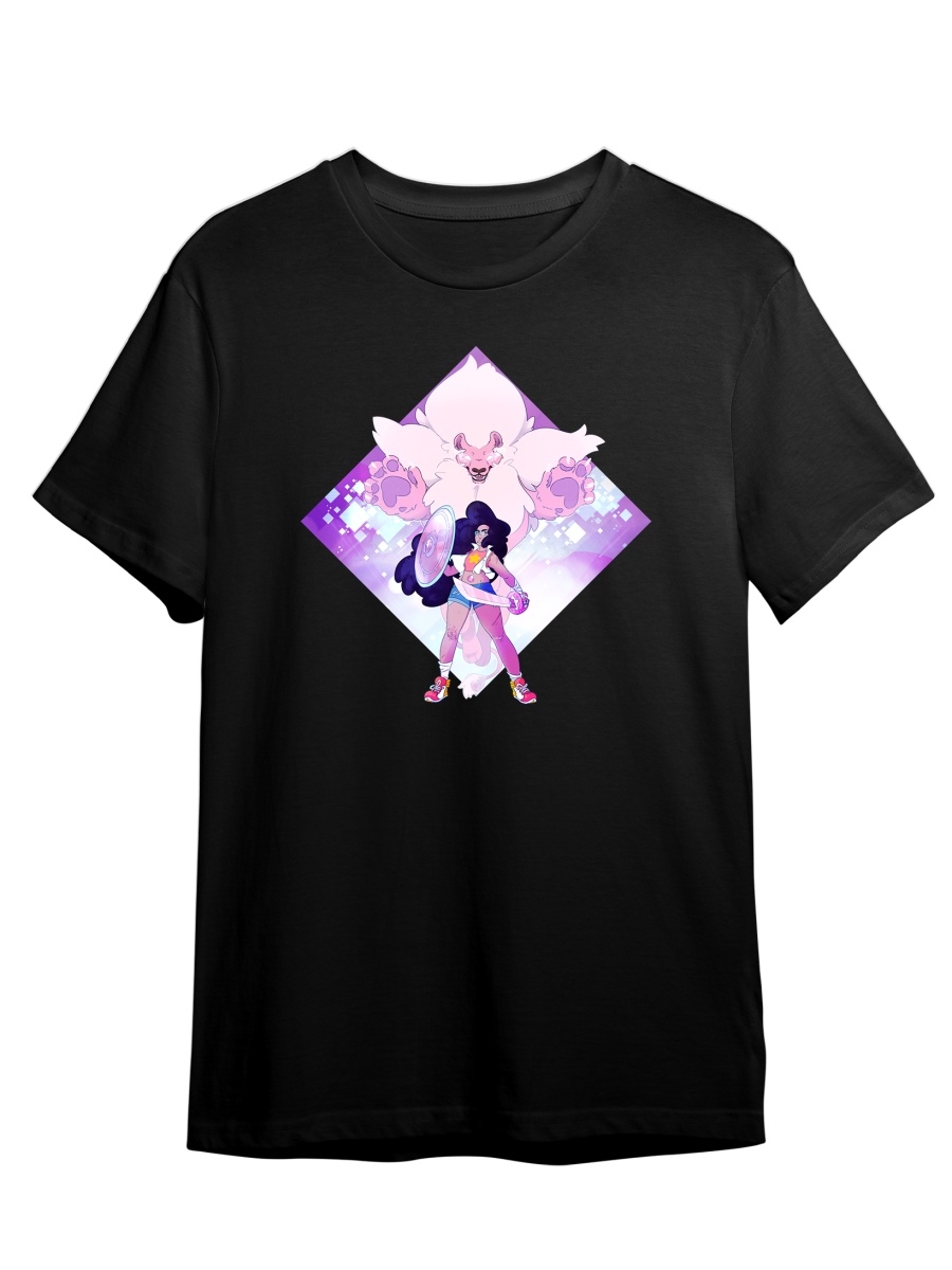 

Футболка унисекс СувенирShop Steven Universe/Вселенная Стивена 2 черная L (48-50), "Steven Universe/Вселенная Стивена" 2
