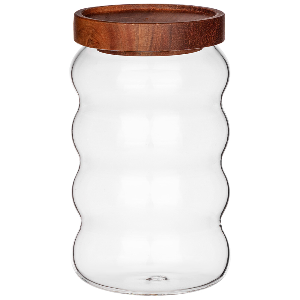 

Емкость для хранения сыпучих Agness 9смх16см, Прозрачный