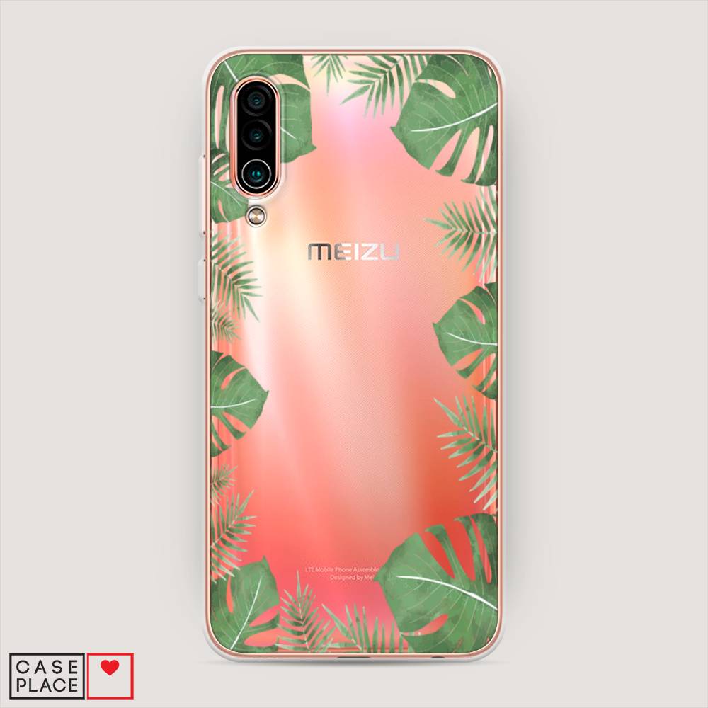 

Чехол Awog на Meizu 16Xs "Листья папоротника рамка", Зеленый, 73450-8