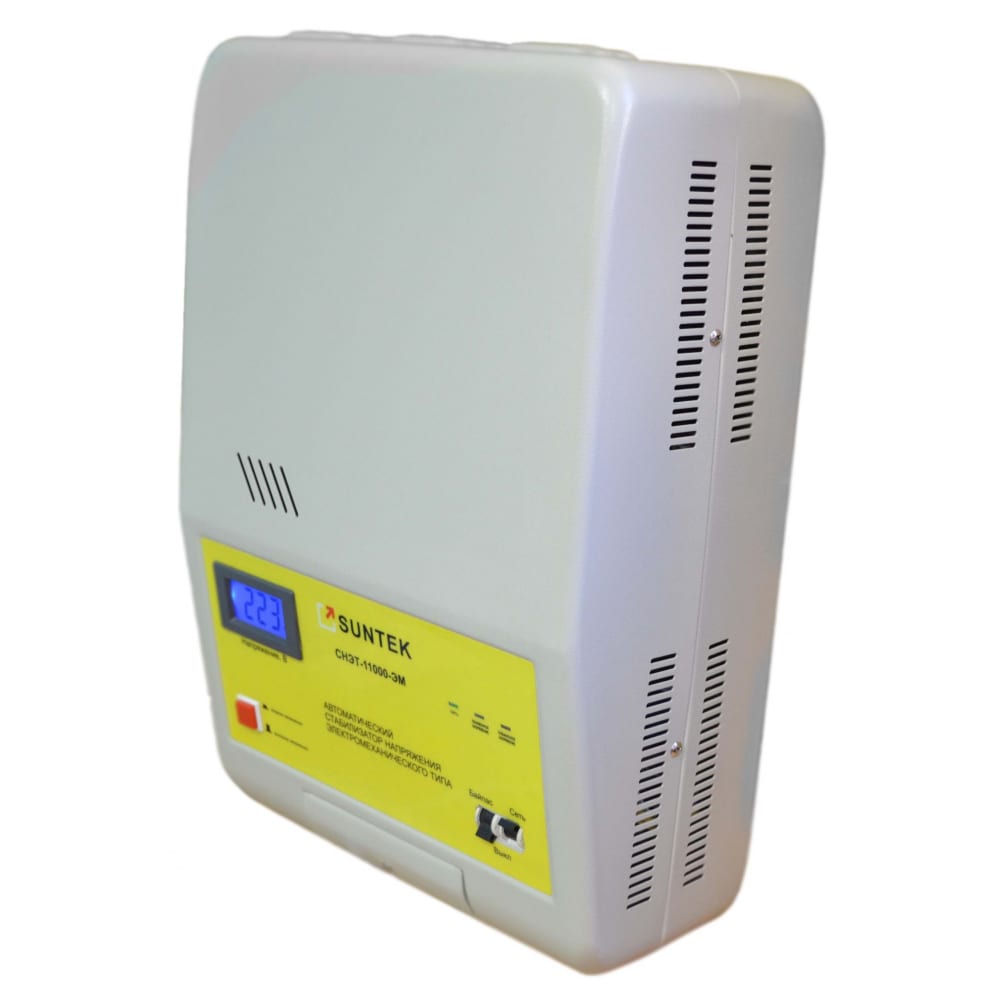 

Стабилизатор напряжения SUNTEK ЭМ 11000 ВА SK.1.3 ELM11000