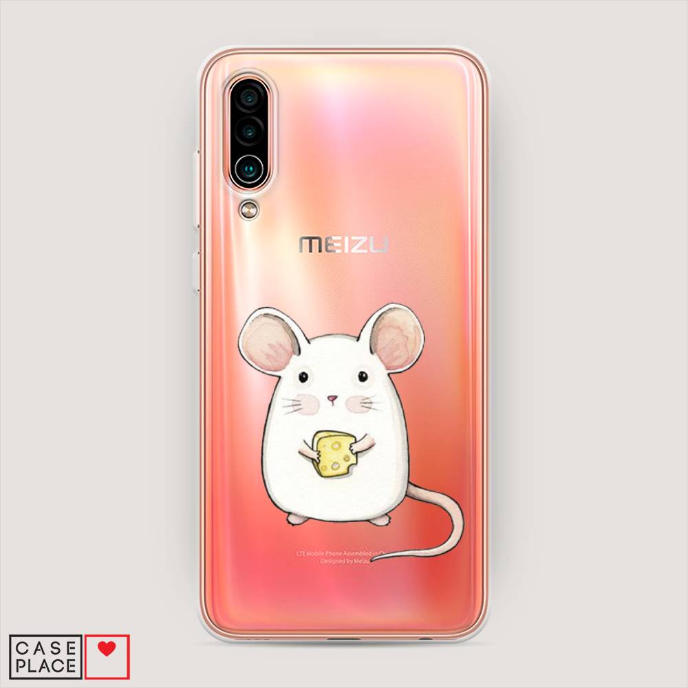 

Чехол Awog на Meizu 16Xs "Мышка", Белый;розовый;прозрачный, 73450-1