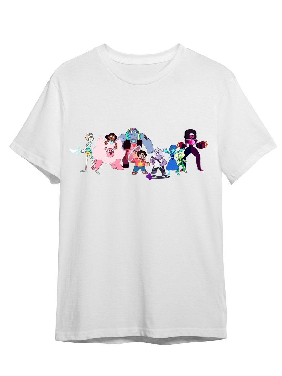 

Футболка унисекс СувенирShop Steven Universe/Вселенная Стивена 21 белая XL (50-52), "Steven Universe/Вселенная Стивена" 21