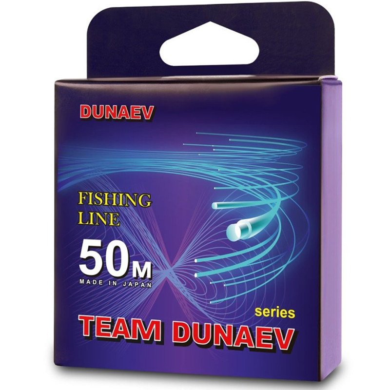 

Леска Dunaev TEAM DUNAEV 50 м, 0.165 мм, 2.67 кг, Прозрачный, TEAM new