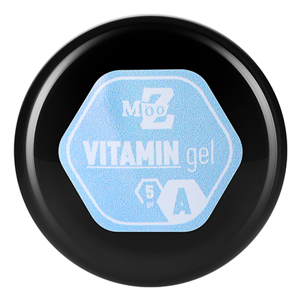 

MOOZ, Гель для дизайна Vitamin A, 5 г, Голубой