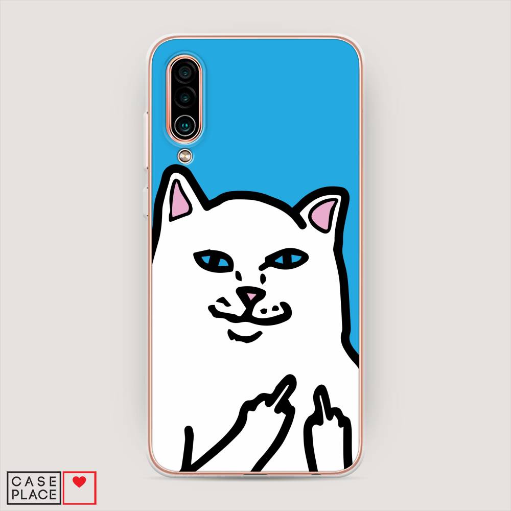 

Чехол Awog на Meizu 16Xs "Кот жесть", Белый;голубой;черный, 73450-9