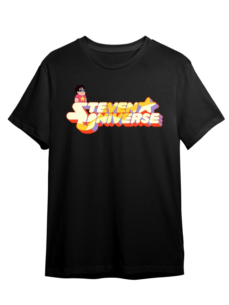 

Футболка унисекс СувенирShop Steven Universe/Вселенная Стивена 24 черная S (44-46), "Steven Universe/Вселенная Стивена" 24