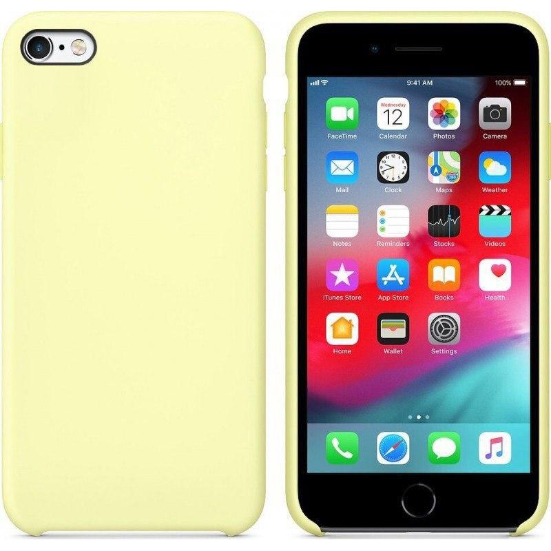 фото Чехол silicone для iphone 6 plus/6s plus overlay (канареечный/желтый) ёmart