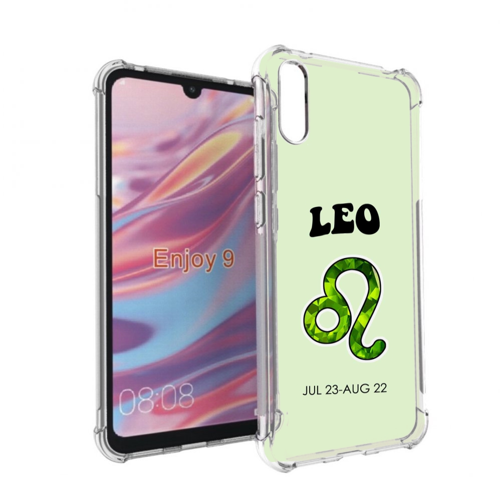 

Чехол бампер MyPads знак зодиака лев 1 для Huawei Enjoy 9, Прозрачный, Tocco