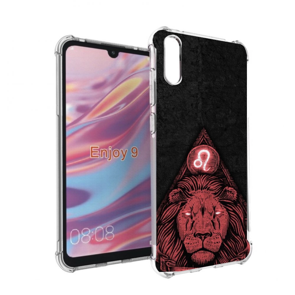 

Чехол бампер MyPads знак зодиака лев 4 для Huawei Enjoy 9, Прозрачный, Tocco