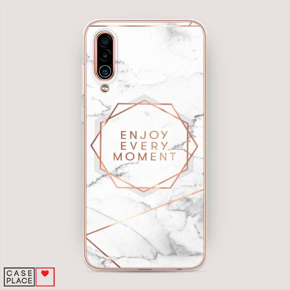 

Чехол Awog на Meizu 16Xs "Enjoy every moment мрамор", Белый;розовый;серый, 73450-7