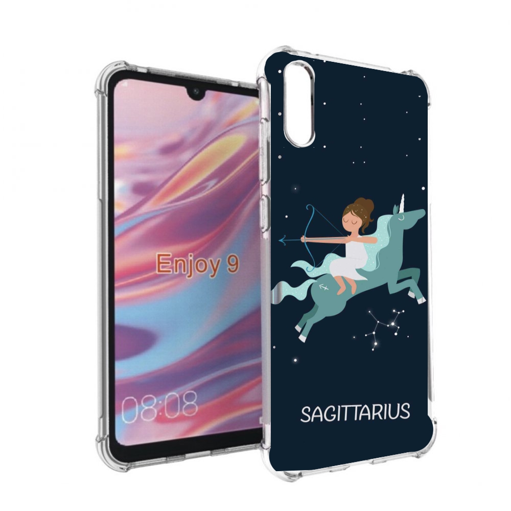 

Чехол бампер MyPads знак зодиака стрелец 5 для Huawei Enjoy 9, Прозрачный, Tocco