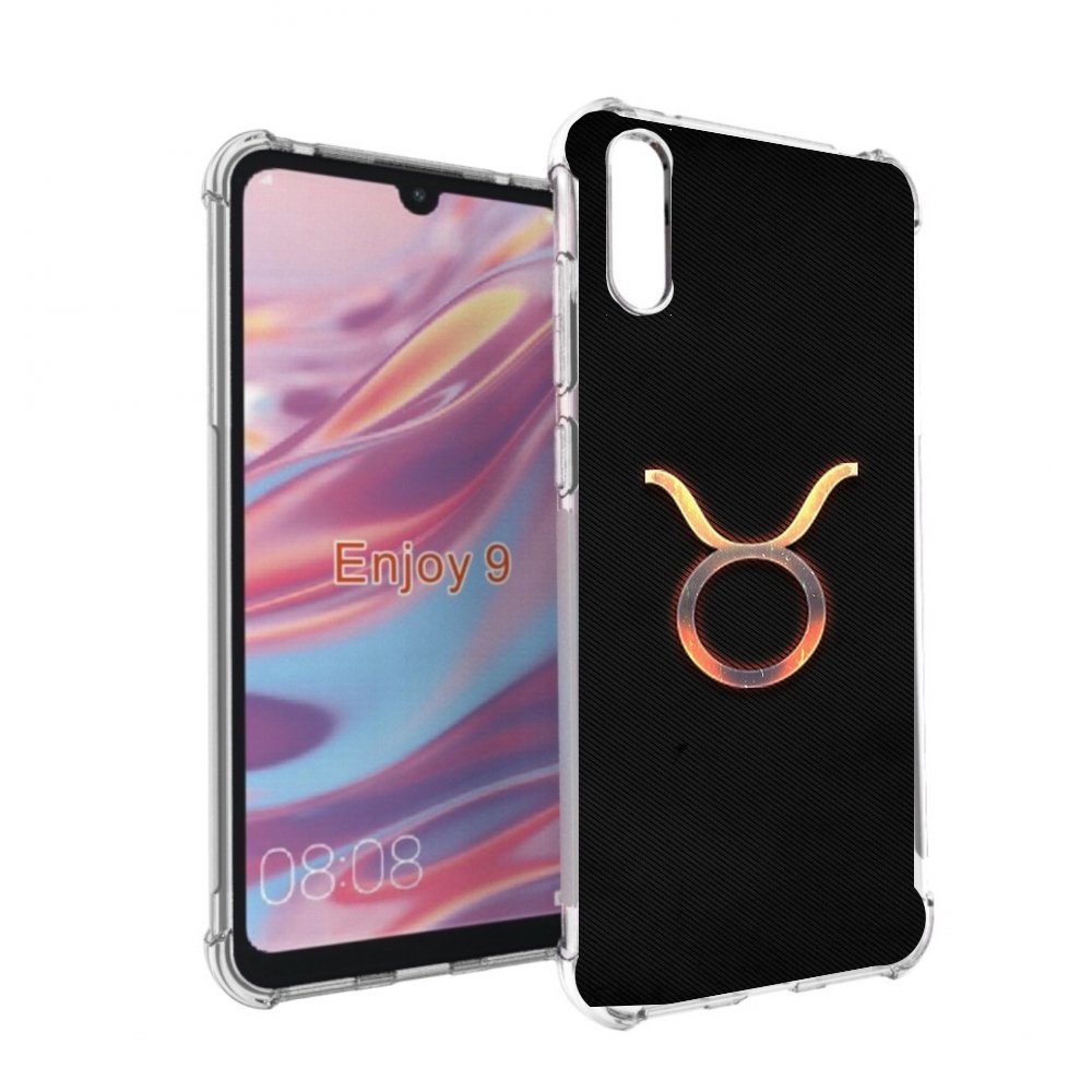 

Чехол бампер MyPads знак зодиака телец 5 для Huawei Enjoy 9, Прозрачный, Tocco