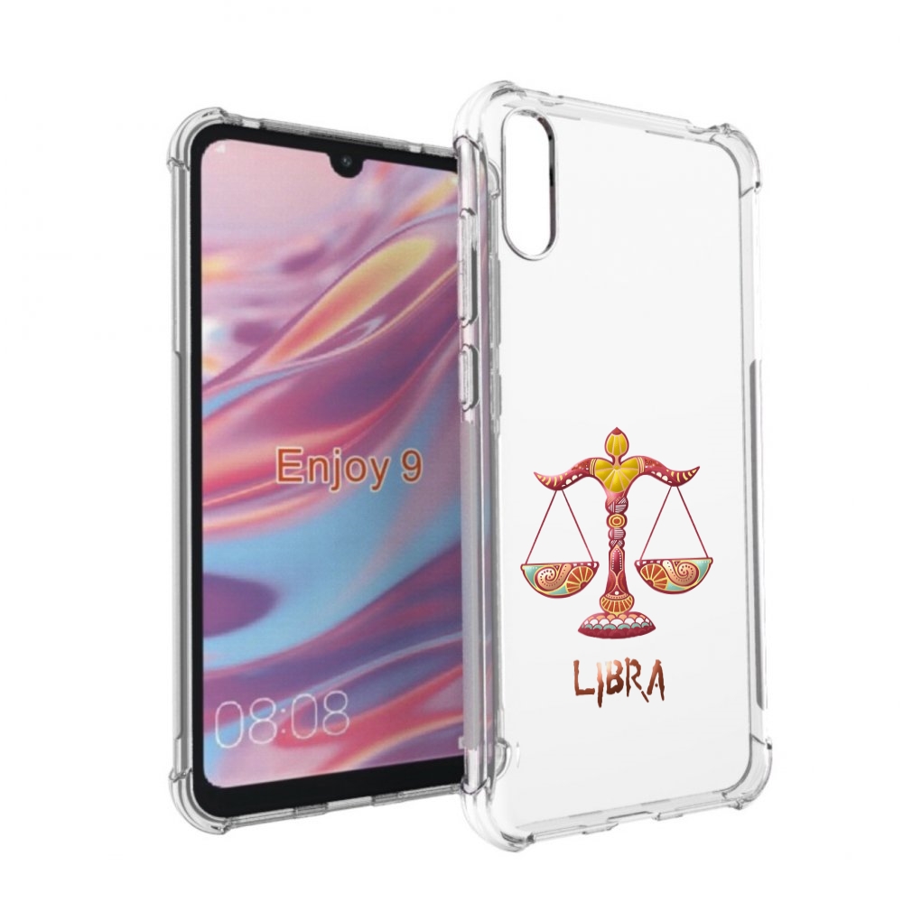 

Чехол бампер MyPads знак-зодиака-весы-8 для Huawei Enjoy 9, Прозрачный, Tocco