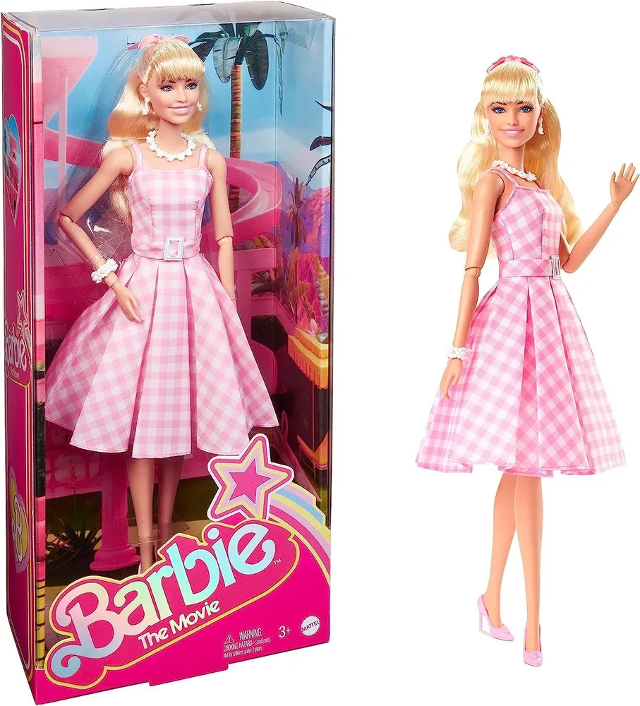 

Кукла Barbie The Movie в розовом платье, Барби