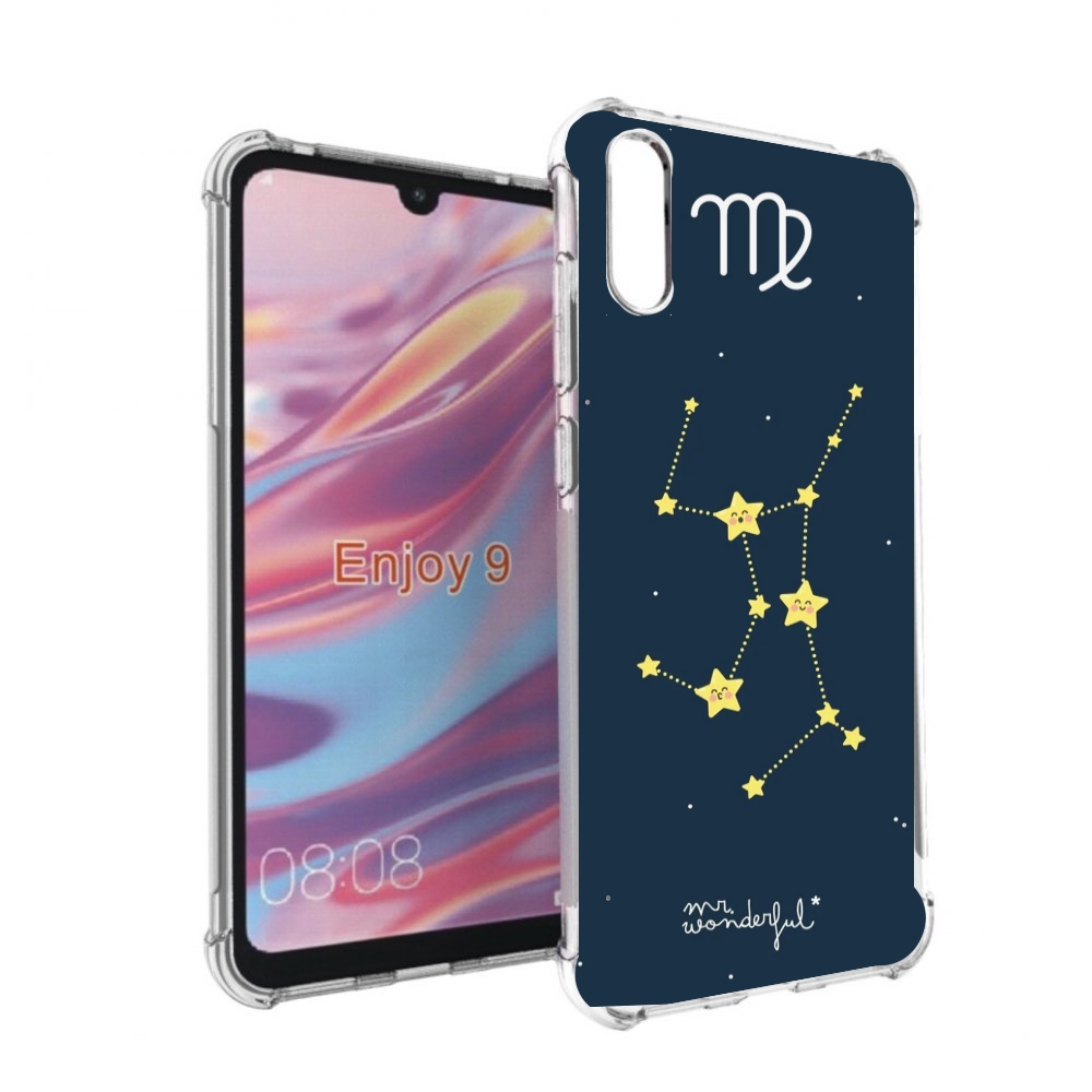 

Чехол бампер MyPads знак-зодиака-дева-3 для Huawei Enjoy 9, Прозрачный, Tocco