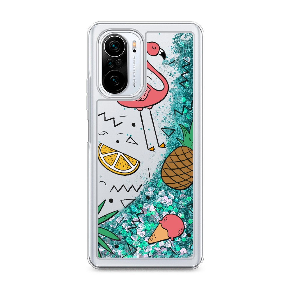 

Чехол Awog "Гавайский фон" на Xiaomi Poco F3/Redmi K40/Mi11i, 310195-1