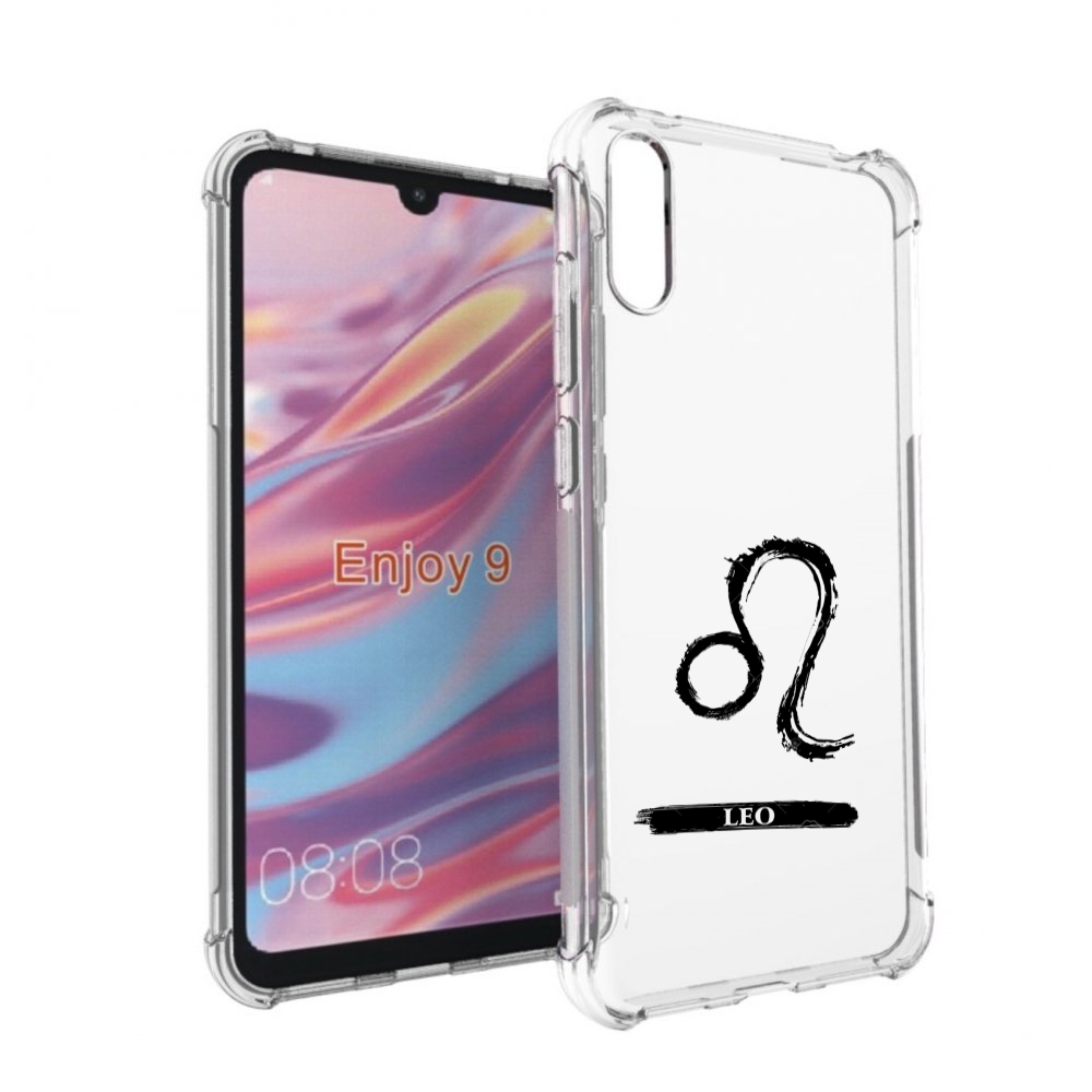 Чехол бампер MyPads знак-зодиака-лев-7 для Huawei Enjoy 9