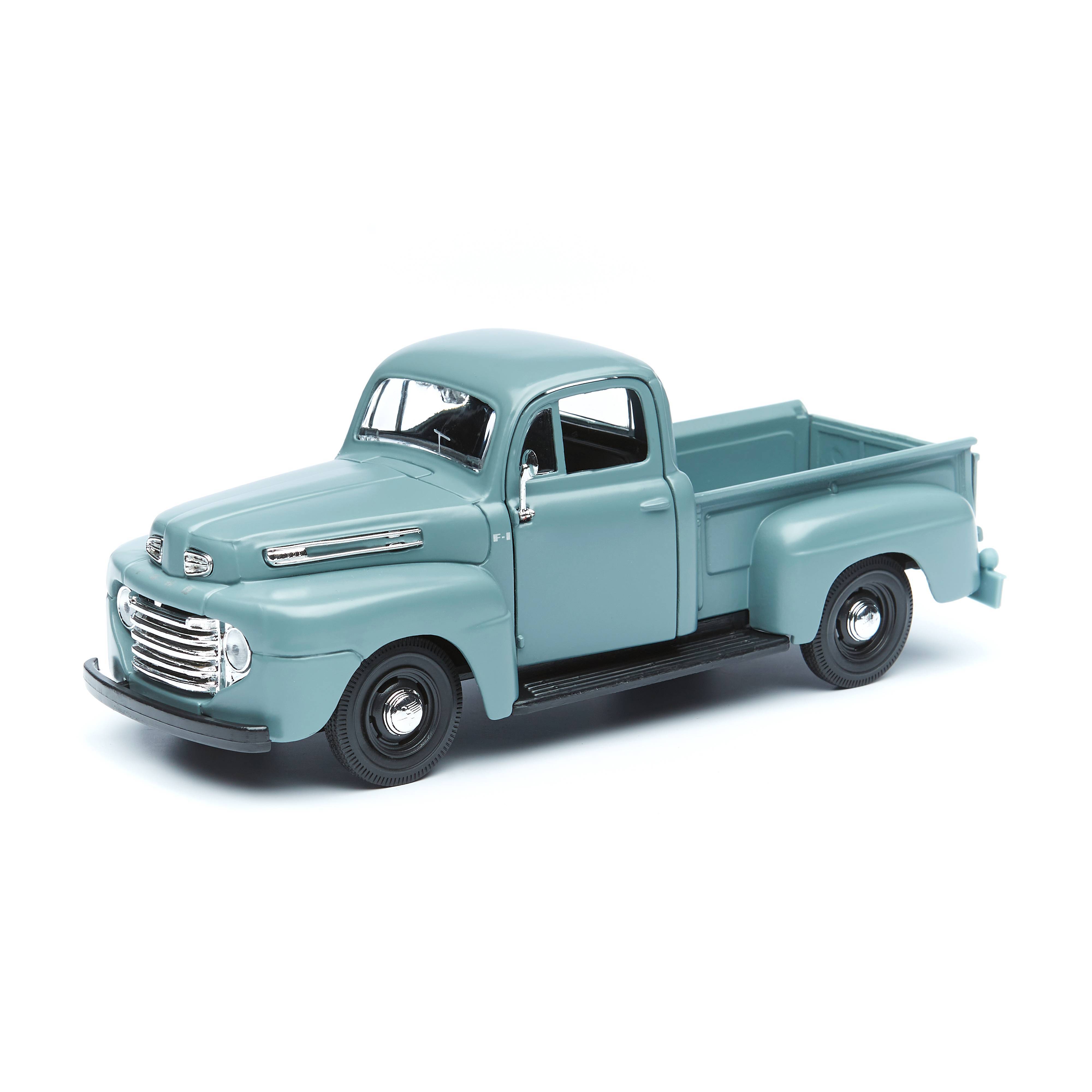 Машинка Maisto серая - Ford F1 Pick-up 1948г 1:24 maisto 1 24 1993 chevrolet 454 ss pick up high simulation diecast car metal alloy model car kids toys collection gifts b320